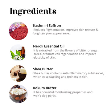 Kashmiri Saffron and Neroli Body Lotion