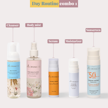 Day Routine Combo For All Skin Types.